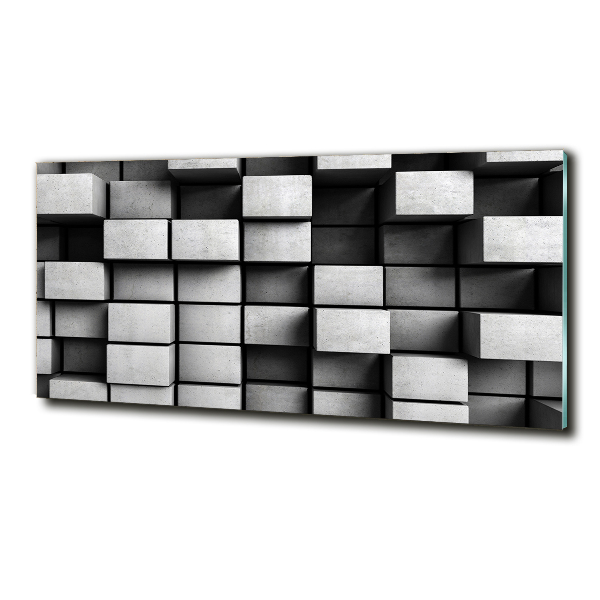 Glasbild Abstraktion