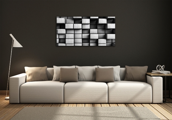 Glasbild Abstraktion