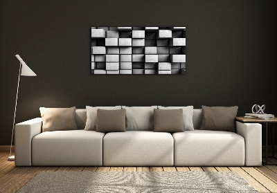 Glasbild Abstraktion