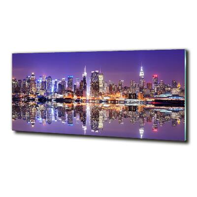 Foto glasbild Manhattan, New York