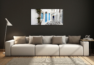 Bild auf glas Griechische Straßen