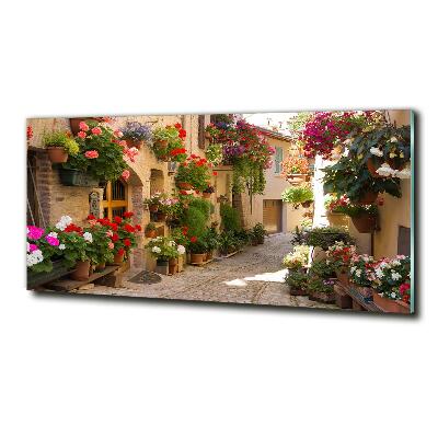Bild auf glas Eine charmante Straße