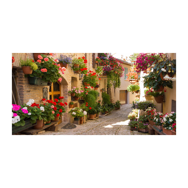 Bild auf glas Eine charmante Straße