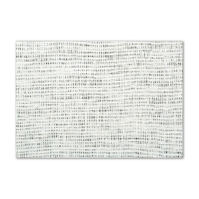 Bild auf glas Weißes Leinen