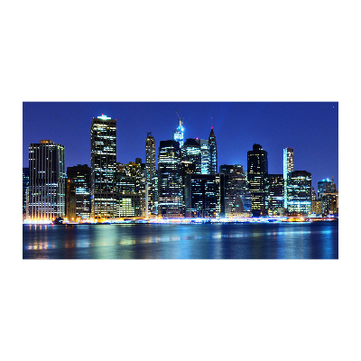 Glasbild Manhattan, New York