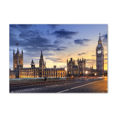 Foto glasbild Big Ben London