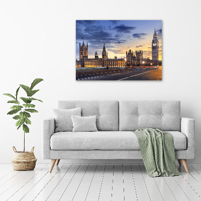 Foto glasbild Big Ben London
