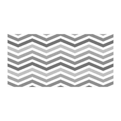 Glasbild Graue Zickzacklinien
