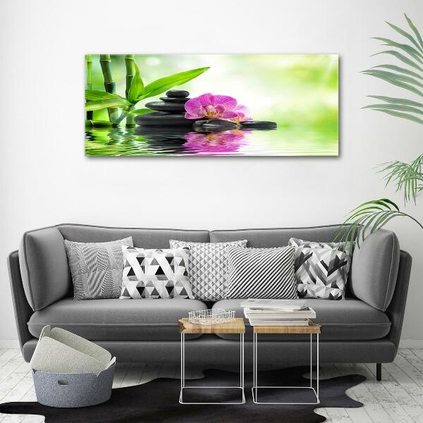 Foto glasbild Orchidee