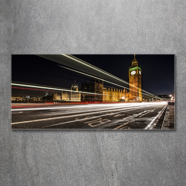 Glasbild Big Ben London