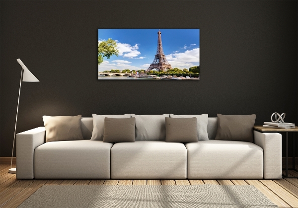Foto glasbild Eiffelturm Paris