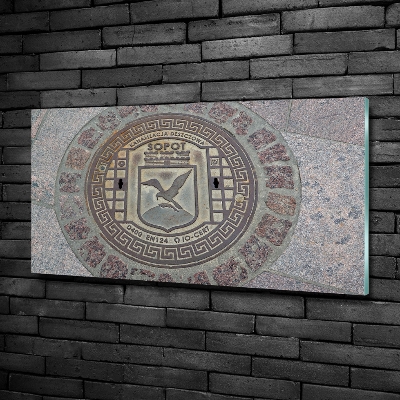 Foto glasbild Sopot-Brunnen