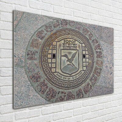 Foto glasbild Sopot-Brunnen