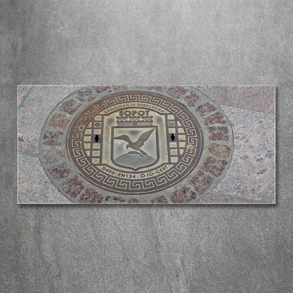 Foto glasbild Sopot-Brunnen