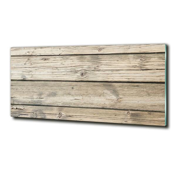 Foto glasbild Holzhintergrund