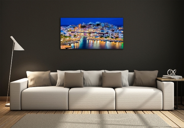 Glasbild Kreta Griechenland