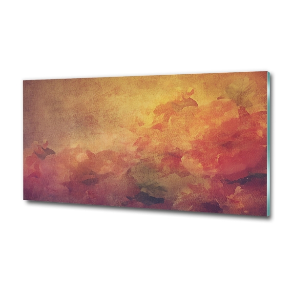 Bild auf glas Blumen