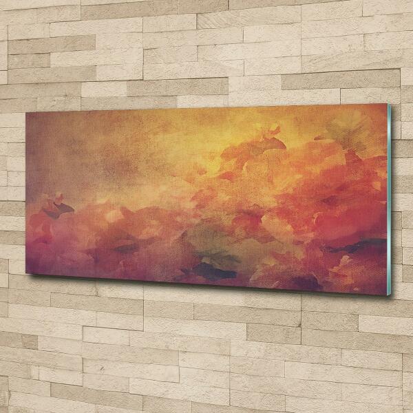 Bild auf glas Blumen