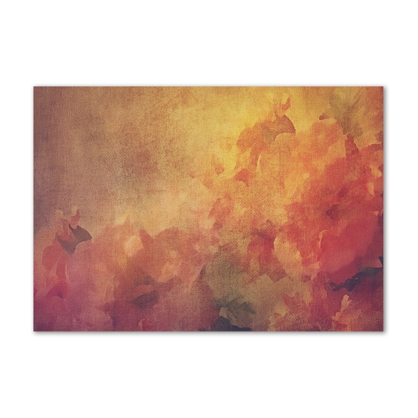 Bild auf glas Blumen