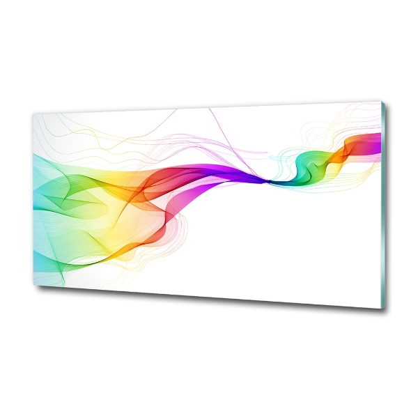 Bild auf glas Farbenfrohe Abstraktion