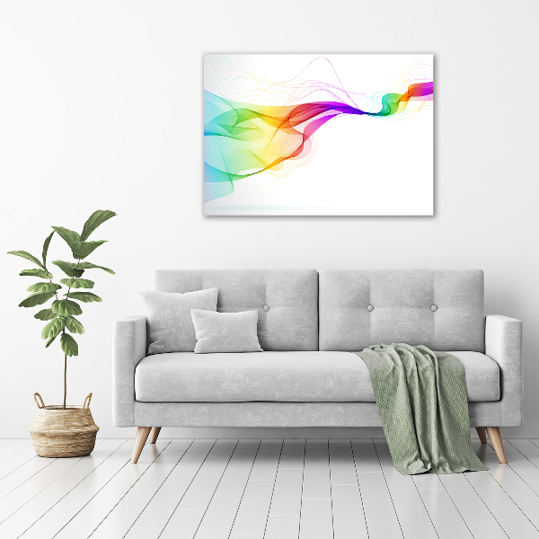 Bild auf glas Farbenfrohe Abstraktion