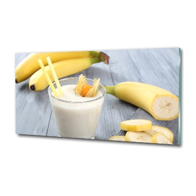 Glasbild Bananencocktail