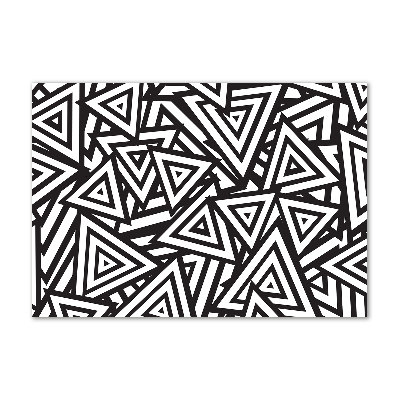 Bild auf glas Dreieckshintergrund