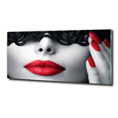 Bild auf glas Spitzenmaske