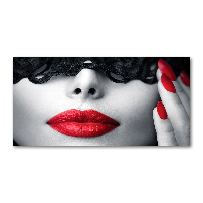 Bild auf glas Spitzenmaske