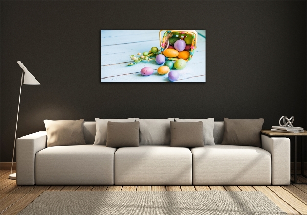 Foto glasbild Ostereier