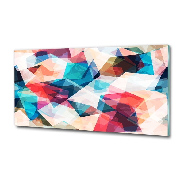 Foto glasbild Abstraktes Mosaik