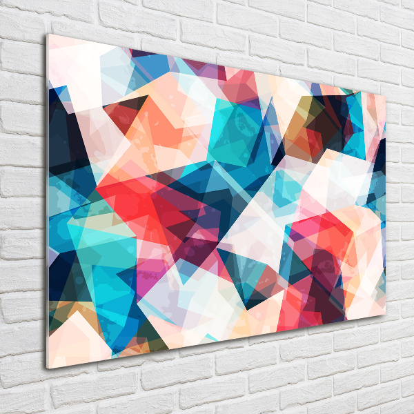 Foto glasbild Abstraktes Mosaik