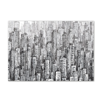 Bild auf glas Wolkenkratzer