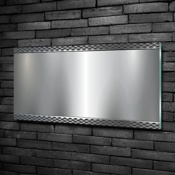 Bild auf glas Metallischer Hintergrund