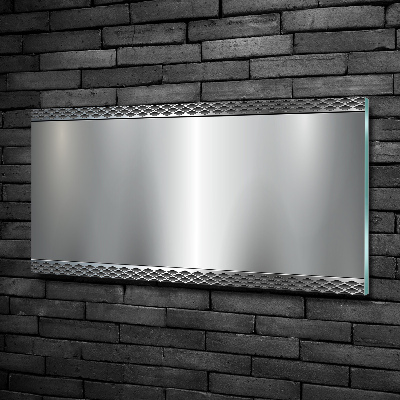 Bild auf glas Metallischer Hintergrund