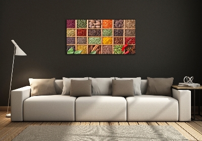 Bild auf glas Gewürze und Kräuter