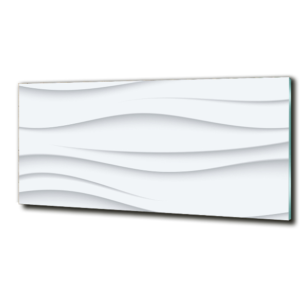 Bild auf glas Abstrakte Wellen
