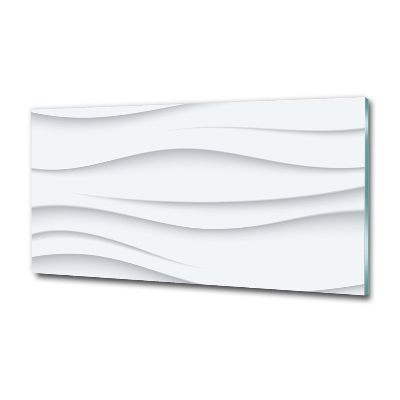 Bild auf glas Abstrakte Wellen