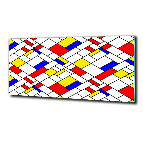 Foto glasbild Abstraktion