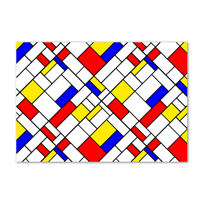 Foto glasbild Abstraktion