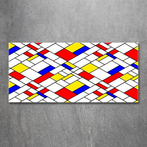 Foto glasbild Abstraktion