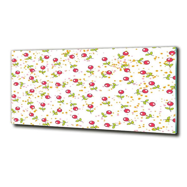 Foto glasbild Kirschen