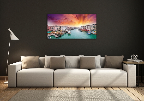 Foto glasbild Venedig