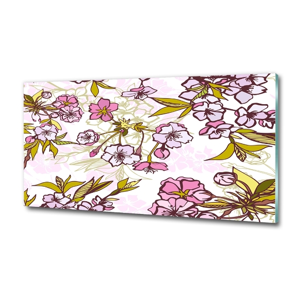 Bild auf glas Kirschblüten