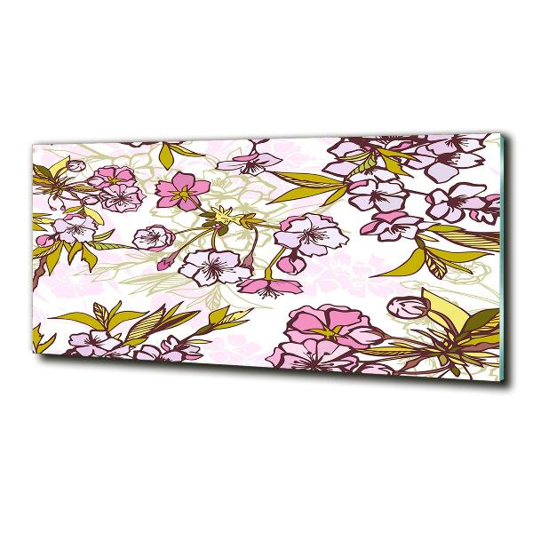 Bild auf glas Kirschblüten