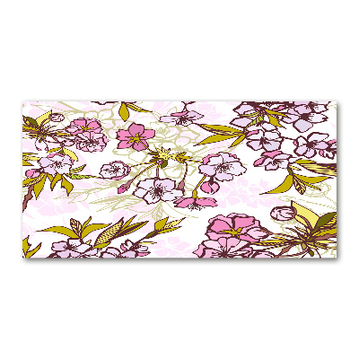 Bild auf glas Kirschblüten