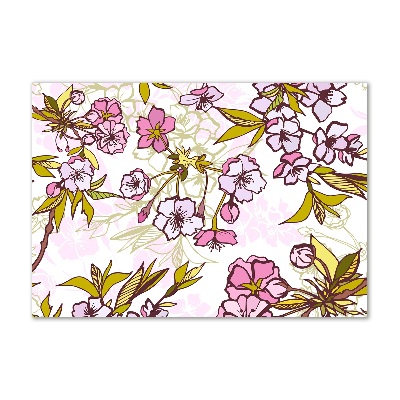 Bild auf glas Kirschblüten