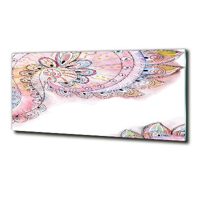 Glasbild Abstraktes Muster