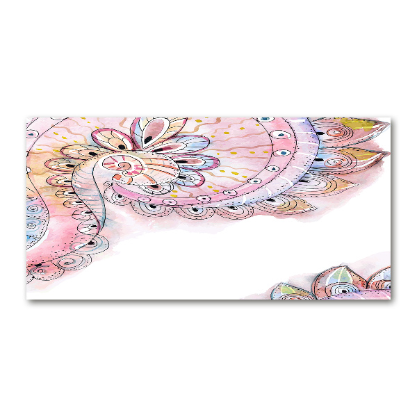 Glasbild Abstraktes Muster