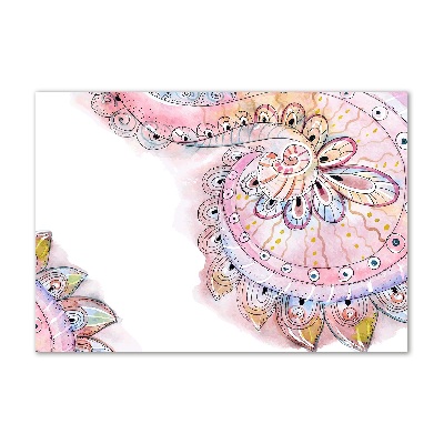 Glasbild Abstraktes Muster